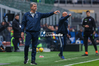 2024-01-06 - Marco Baroni Head Coach of Hellas Verona FC gestures during Serie A 2023/24 football match between FC Internazionale and Hellas Verona at Giuseppe Meazza Stadium, Milan, Italy on January 06, 2024 - INTER - FC INTERNAZIONALE VS HELLAS VERONA FC - ITALIAN SERIE A - SOCCER