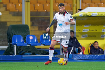 2024-01-06 - Andrea Petagna of Cagliari Calcio - US LECCE VS CAGLIARI CALCIO - ITALIAN SERIE A - SOCCER
