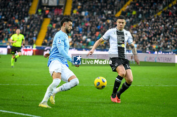 2024-01-07 - Lazio's Valentin Mariano Jose' Castellanos Gimenez In action against Udinese's Nehuen Perez - UDINESE CALCIO VS SS LAZIO - ITALIAN SERIE A - SOCCER