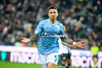 2024-01-07 - Lazio's Matias Vecino Falero celebrates after scoring a goal - UDINESE CALCIO VS SS LAZIO - ITALIAN SERIE A - SOCCER