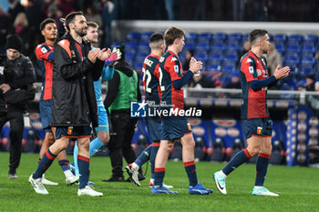 2024-01-13 - Genoa CFC after Italian Serie A TIM between Genoa CFC vs Torino FC on 13 January 2024 at the Stadio Luigi Ferraris, Genova - GENOA CFC VS TORINO FC - ITALIAN SERIE A - SOCCER