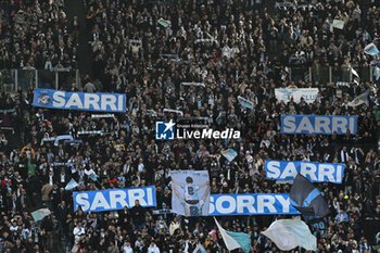 2024-01-14 - Supporters of of S.S. Lazio during the 20th day of the Serie A Championship between S.S. Lazio vs U.S. Lecce, 13 January 2024 at the Olympic Stadium in Rome. - SS LAZIO VS US LECCE - ITALIAN SERIE A - SOCCER