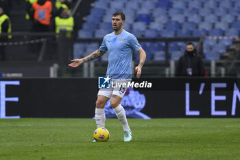 2024-01-14 - Alessio Romagnoli of S.S. Lazio during the 20th day of the Serie A Championship between S.S. Lazio vs U.S. Lecce, 13 January 2024 at the Olympic Stadium in Rome. - SS LAZIO VS US LECCE - ITALIAN SERIE A - SOCCER