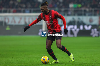 2024-01-14 - Rafael Leao of AC Milan seen in action during Serie A 2023/24 football match between AC Milan and AS Roma at San Siro Stadium, Milan, Italy on January 14, 2024 - AC MILAN VS AS ROMA - ITALIAN SERIE A - SOCCER