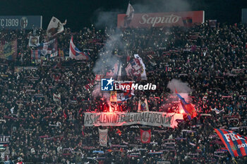 2024-02-14 - Bologna FC's supporters - BOLOGNA FC VS ACF FIORENTINA - ITALIAN SERIE A - SOCCER