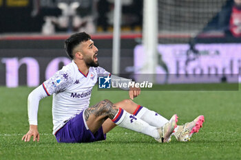 2024-02-14 - ACF Fiorentina's forward Nicolas Gonzalez reacts - BOLOGNA FC VS ACF FIORENTINA - ITALIAN SERIE A - SOCCER