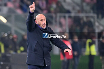 2024-02-14 - ACF Fiorentina's coach Vincenzo Italiano - BOLOGNA FC VS ACF FIORENTINA - ITALIAN SERIE A - SOCCER