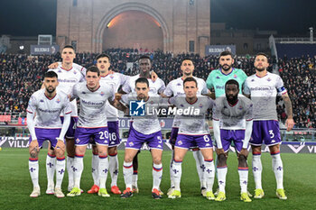2024-02-14 - ACF Fiorentina's team line-up
 - BOLOGNA FC VS ACF FIORENTINA - ITALIAN SERIE A - SOCCER