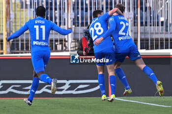 2024-01-21 - Empoli FC's midfielder Szymon Zurkowski celebrates after scoring a goal - EMPOLI FC VS AC MONZA - ITALIAN SERIE A - SOCCER