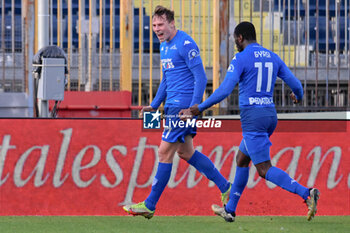 2024-01-21 - Empoli FC's midfielder Szymon Zurkowski celebrates after scoring a goal - EMPOLI FC VS AC MONZA - ITALIAN SERIE A - SOCCER