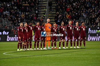 2024-01-26 - Team Torino FC Minuto di silenzio Gigi Riva - CAGLIARI CALCIO VS TORINO FC - ITALIAN SERIE A - SOCCER