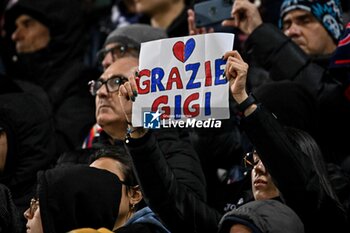 2024-01-26 - Curva sctriscioni cartelli Gigi Riva - CAGLIARI CALCIO VS TORINO FC - ITALIAN SERIE A - SOCCER