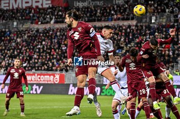 2024-01-26 - Riccardo Rodriguez of Torino FC, Gabriele Zappa of Cagliari Calcio - CAGLIARI CALCIO VS TORINO FC - ITALIAN SERIE A - SOCCER