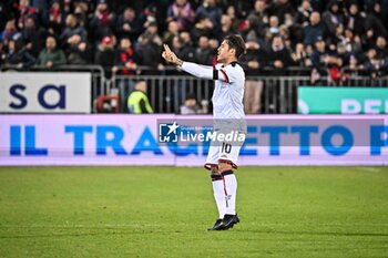 2024-01-26 - Nicolas Viola of Cagliari Calcio, Esultanza, Joy After scoring goal, - CAGLIARI CALCIO VS TORINO FC - ITALIAN SERIE A - SOCCER
