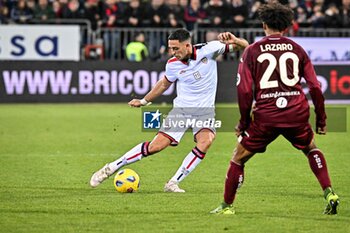 2024-01-26 - Gabriele Zappa of Cagliari Calcio - CAGLIARI CALCIO VS TORINO FC - ITALIAN SERIE A - SOCCER