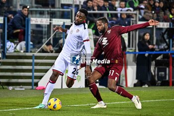 2024-01-26 - Antoine Makoumbou of Cagliari Calcio - CAGLIARI CALCIO VS TORINO FC - ITALIAN SERIE A - SOCCER