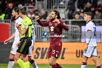 2024-01-26 - Riccardo Rodriguez of Torino FC, Esultanza, Joy - CAGLIARI CALCIO VS TORINO FC - ITALIAN SERIE A - SOCCER