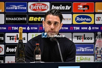 2024-01-26 - Nicolas Viola of Cagliari Calcio, Conferenza Stampa, Press Conference - CAGLIARI CALCIO VS TORINO FC - ITALIAN SERIE A - SOCCER