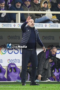 2024-01-28 - Fiorentina's Head Coach Vincenzo Italiano - ACF FIORENTINA VS INTER - FC INTERNAZIONALE - ITALIAN SERIE A - SOCCER
