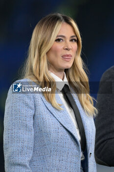 2024-01-28 - Diletta Leotta during the Italian Football Championship League A 2023/2024 match between SS Lazio vs SSC Napoli  at the Olimpic Stadium in Rome on 28 January 2024. - SS LAZIO VS SSC NAPOLI - ITALIAN SERIE A - SOCCER