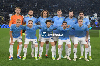 2024-01-28 - SS Lazio team during the Italian Football Championship League A 2023/2024 match between SS Lazio vs SSC Napoli  at the Olimpic Stadium in Rome on 28 January 2024. - SS LAZIO VS SSC NAPOLI - ITALIAN SERIE A - SOCCER