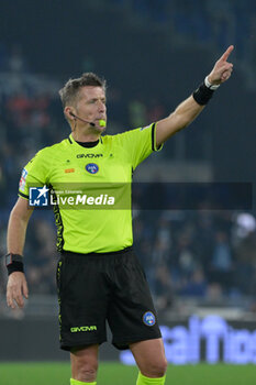 2024-01-28 - Daniele Orsato referee during the Italian Football Championship League A 2023/2024 match between SS Lazio vs SSC Napoli  at the Olimpic Stadium in Rome on 28 January 2024. - SS LAZIO VS SSC NAPOLI - ITALIAN SERIE A - SOCCER