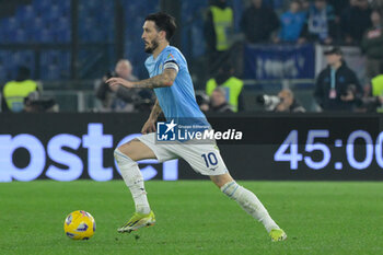 2024-01-28 - Luis Alberto (SS Lazio);  during the Italian Football Championship League A 2023/2024 match between SS Lazio vs SSC Napoli  at the Olimpic Stadium in Rome on 28 January 2024. - SS LAZIO VS SSC NAPOLI - ITALIAN SERIE A - SOCCER