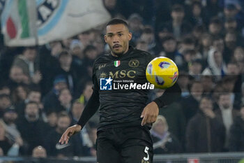 2024-01-28 - Juan Jesus (SSC Napoli);  during the Italian Football Championship League A 2023/2024 match between SS Lazio vs SSC Napoli  at the Olimpic Stadium in Rome on 28 January 2024. - SS LAZIO VS SSC NAPOLI - ITALIAN SERIE A - SOCCER