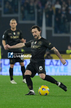 2024-01-28 - Mario Rui (SSC Napoli);  during the Italian Football Championship League A 2023/2024 match between SS Lazio vs SSC Napoli  at the Olimpic Stadium in Rome on 28 January 2024. - SS LAZIO VS SSC NAPOLI - ITALIAN SERIE A - SOCCER