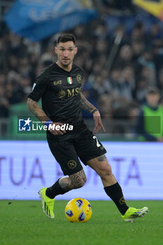 2024-01-28 - Matteo Politano (SSC Napoli);  during the Italian Football Championship League A 2023/2024 match between SS Lazio vs SSC Napoli  at the Olimpic Stadium in Rome on 28 January 2024. - SS LAZIO VS SSC NAPOLI - ITALIAN SERIE A - SOCCER