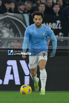 2024-01-28 - Felipe Anderson (SS Lazio);  during the Italian Football Championship League A 2023/2024 match between SS Lazio vs SSC Napoli  at the Olimpic Stadium in Rome on 28 January 2024. - SS LAZIO VS SSC NAPOLI - ITALIAN SERIE A - SOCCER