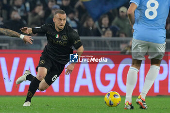 2024-01-28 - Stanislav Lobotka (SSC Napoli);  during the Italian Football Championship League A 2023/2024 match between SS Lazio vs SSC Napoli  at the Olimpic Stadium in Rome on 28 January 2024. - SS LAZIO VS SSC NAPOLI - ITALIAN SERIE A - SOCCER