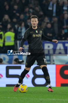 2024-01-28 - Amir Rrahmani (SSC Napoli);  during the Italian Football Championship League A 2023/2024 match between SS Lazio vs SSC Napoli  at the Olimpic Stadium in Rome on 28 January 2024. - SS LAZIO VS SSC NAPOLI - ITALIAN SERIE A - SOCCER