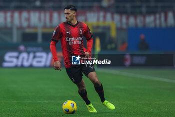 2024-01-27 - Tijjani Reijnders of AC Milan seen in action during Serie A 2023/24 football match between AC Milan and Bologna FC at San Siro Stadium, Milan, Italy on January 27, 2024 - AC MILAN VS BOLOGNA FC - ITALIAN SERIE A - SOCCER