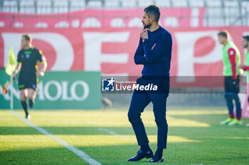 2024-01-28 - The head coach Alessio Dionisi (US Sassuolo Calcio) - AC MONZA VS US SASSUOLO - ITALIAN SERIE A - SOCCER