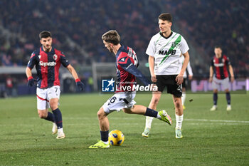 2024-02-03 - Alexis Saelemaekers (Bologna Fc) scoaring a goal - BOLOGNA FC VS US SASSUOLO - ITALIAN SERIE A - SOCCER