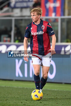 2024-02-03 - Victor Kristiansen (Bologna Fc) in action - BOLOGNA FC VS US SASSUOLO - ITALIAN SERIE A - SOCCER