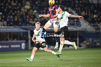 2024-02-03 - Giovanni Fabbian (Bologna Fc) head kick goal - BOLOGNA FC VS US SASSUOLO - ITALIAN SERIE A - SOCCER