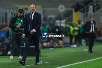 2024-02-04 - Massimiliano Allegri Head Coach of Juventus FC reacts during Serie A 2023/24 football match between FC Internazionale and Juventus FC at Giuseppe Meazza Stadium, Milan, Italy on February 04, 2024 - INTER - FC INTERNAZIONALE VS JUVENTUS FC - ITALIAN SERIE A - SOCCER