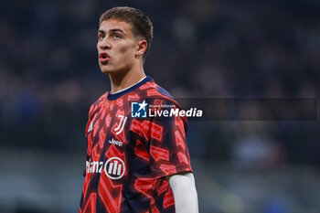 2024-02-04 - Kenan Yildiz of Juventus FC looks on during Serie A 2023/24 football match between FC Internazionale and Juventus FC at Giuseppe Meazza Stadium, Milan, Italy on February 04, 2024 - INTER - FC INTERNAZIONALE VS JUVENTUS FC - ITALIAN SERIE A - SOCCER