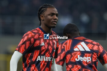 2024-02-04 - Joseph Nonge of Juventus FC looks on during Serie A 2023/24 football match between FC Internazionale and Juventus FC at Giuseppe Meazza Stadium, Milan, Italy on February 04, 2024 - INTER - FC INTERNAZIONALE VS JUVENTUS FC - ITALIAN SERIE A - SOCCER