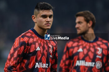 2024-02-04 - Carlos Alcaraz of Juventus FC looks on during Serie A 2023/24 football match between FC Internazionale and Juventus FC at Giuseppe Meazza Stadium, Milan, Italy on February 04, 2024 - INTER - FC INTERNAZIONALE VS JUVENTUS FC - ITALIAN SERIE A - SOCCER