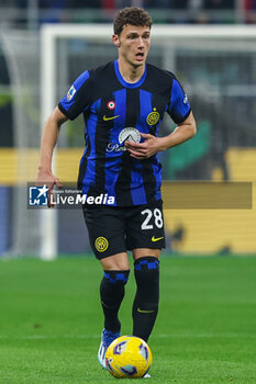 2024-02-04 - Benjamin Pavard of FC Internazionale seen in action during Serie A 2023/24 football match between FC Internazionale and Juventus FC at Giuseppe Meazza Stadium, Milan, Italy on February 04, 2024 - INTER - FC INTERNAZIONALE VS JUVENTUS FC - ITALIAN SERIE A - SOCCER