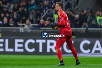 2024-02-04 - Wojciech Szczesny of Juventus FC seen in action during Serie A 2023/24 football match between FC Internazionale and Juventus FC at Giuseppe Meazza Stadium, Milan, Italy on February 04, 2024 - INTER - FC INTERNAZIONALE VS JUVENTUS FC - ITALIAN SERIE A - SOCCER