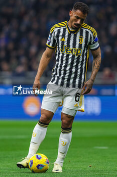 2024-02-04 - Luiz da Silva Danilo of Juventus FC seen in action during Serie A 2023/24 football match between FC Internazionale and Juventus FC at Giuseppe Meazza Stadium, Milan, Italy on February 04, 2024 - INTER - FC INTERNAZIONALE VS JUVENTUS FC - ITALIAN SERIE A - SOCCER