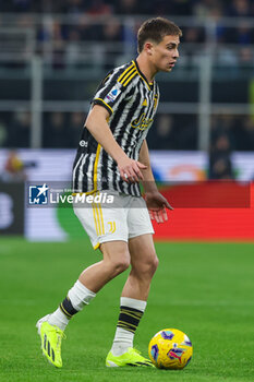 2024-02-04 - Kenan Yildiz of Juventus FC seen in action during Serie A 2023/24 football match between FC Internazionale and Juventus FC at Giuseppe Meazza Stadium, Milan, Italy on February 04, 2024 - INTER - FC INTERNAZIONALE VS JUVENTUS FC - ITALIAN SERIE A - SOCCER