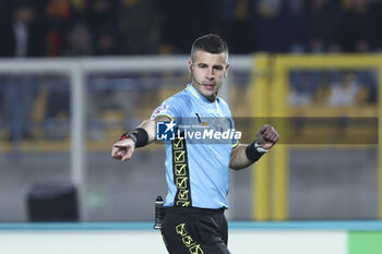 2024-02-02 - Ref Antonio Giua blows a penalty for Lecce - US LECCE VS ACF FIORENTINA - ITALIAN SERIE A - SOCCER