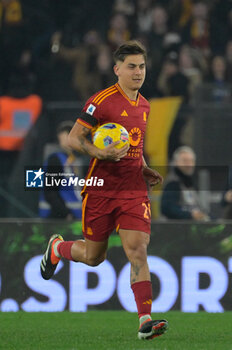 2024-02-05 - Paulo Dybala (AS Roma);  during the Italian Football Championship League A 2023/2024 match between AS Roma vs Cagliari Calcio at the Olimpic Stadium in Rome on 07 January  2024. - AS ROMA VS CAGLIARI CALCIO - ITALIAN SERIE A - SOCCER
