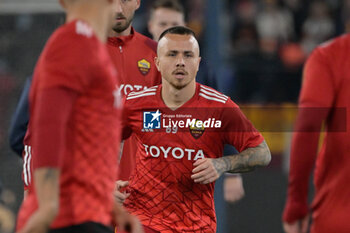 2024-02-05 - Angelino (AS Roma);  during the Italian Football Championship League A 2023/2024 match between AS Roma vs Cagliari Calcio at the Olimpic Stadium in Rome on 07 January  2024. - AS ROMA VS CAGLIARI CALCIO - ITALIAN SERIE A - SOCCER