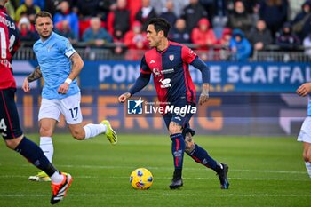 2024-02-10 - Nicolas Viola of Cagliari Calcio - CAGLIARI CALCIO VS SS LAZIO - ITALIAN SERIE A - SOCCER